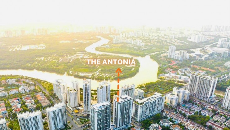 The antonia Phú Mỹ Hưng 2PN diện tích từ 76-89 m2  căn góc mua trực tiếp chủ đầu tư Phú Mỹ Hưng, chiết khấu cao, liên hệ 0902328695